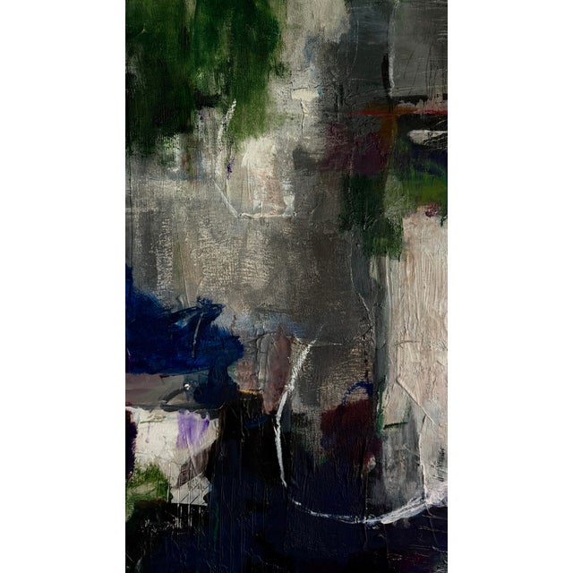 Modern Organic Large Painting "Resolution" Contemporary Abstract Painting For Sale - Image 12 of 12