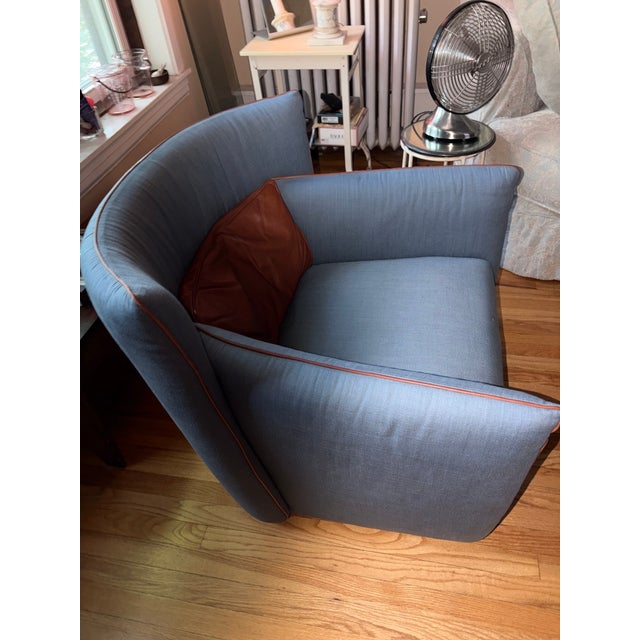 2000 - 2009 The Gamma Arredamenti Tulip Swivel Chair For Sale - Image 5 of 12