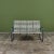 Mid-Century Modern Walter Lamb for Brown Jordan Vinyl Bronze Patio Settee For Sale - Image 3 of 18