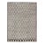 Hi-Low Piled Rug With Checkerboard Design in Earth Tones by Keivan Woven Arts For Sale