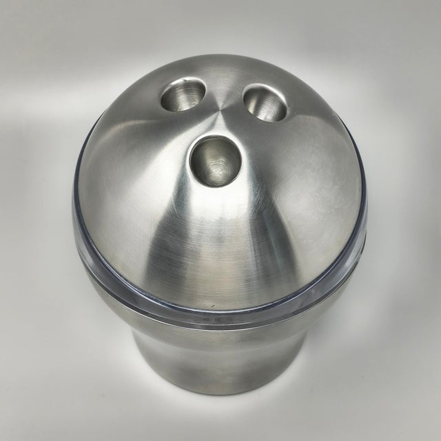 1970s Space Age Bowling Ball Ice Bucket by WMF, Germany, 1970s For Sale - Image 5 of 9