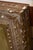 Ornate Plaster / Wood Silver W/ Gold Wash Rectangular Wall or Mantel Mirror For Sale - Image 13 of 18