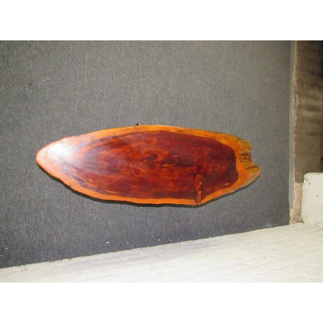 Mid 20th Century Mid 20th Century Live Edge Side Table For Sale - Image 5 of 9