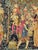 Vintage French Screen Printed by Hand Tapestry Vendanges Museum Design, 1970s For Sale - Image 3 of 18