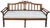 Wood Antique 19c Swedish Gustavian Sofa Settee W Bow Motif For Sale - Image 7 of 7