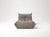 Togo Sofa in Warm Grey Microfiber by Michel Ducaroy for Ligne Roset, Set of 5 For Sale - Image 11 of 15