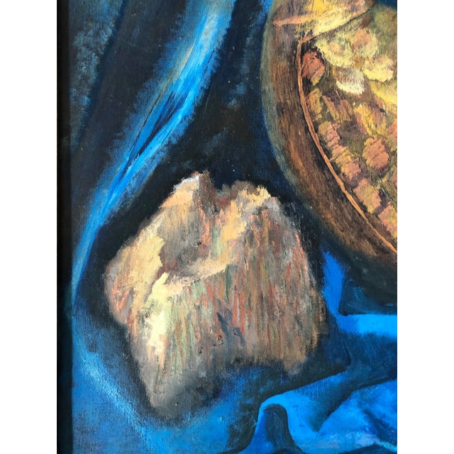 Expressionism Original Vintage 1960’s Still Life W/Pheasant Sculpture Painting For Sale - Image 3 of 7