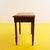 Brown Small Console Table with Wood Columns For Sale - Image 8 of 9