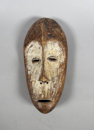 LEGA, Democratic Republic of Congo. Ceremonial mask, wood.