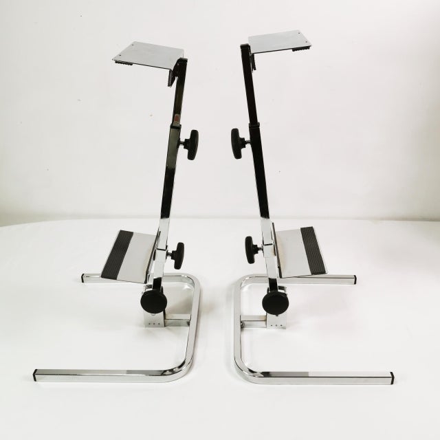 Audio Speaker Stands, Germany, 1970s, Set of 2 For Sale - Image 6 of 16