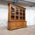 Impressive 19th-century walnut bookcase. Eight lockable doors open to reveal a series of shelves. Height: 88 cm. Walnut...
