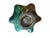 Late 20th Century Ruffled Raku Signed Pottery Bowl For Sale - Image 18 of 18
