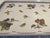 Vintage Villeroy Boch Cottage design melamine serving tray with berries motif. Measures 18.75" long handle to handle and...