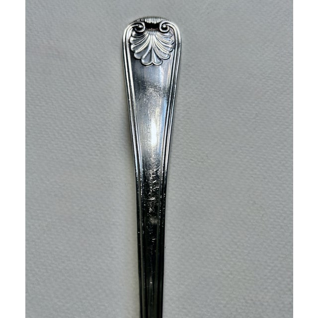1960s Sheffield, England for Eisenberg-Lozano Silver Plate Buffet Spoon For Sale - Image 15 of 18