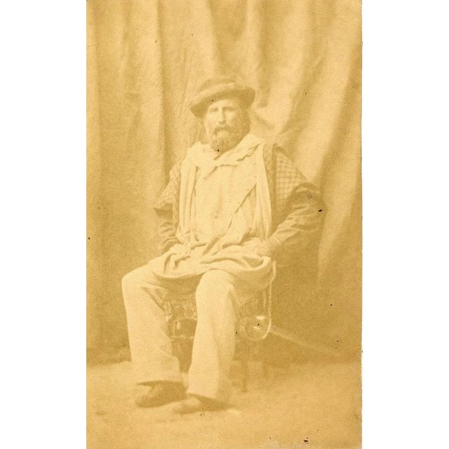 Early Signed Portrait of Giuseppe Garibaldi - Original Albumen Print 1860 1860 For Sale - Image 3 of 3