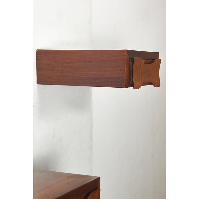 Wall Bedside Tables attributed to Gio Ponti, 1950s, Set of 2 For Sale - Image 6 of 16