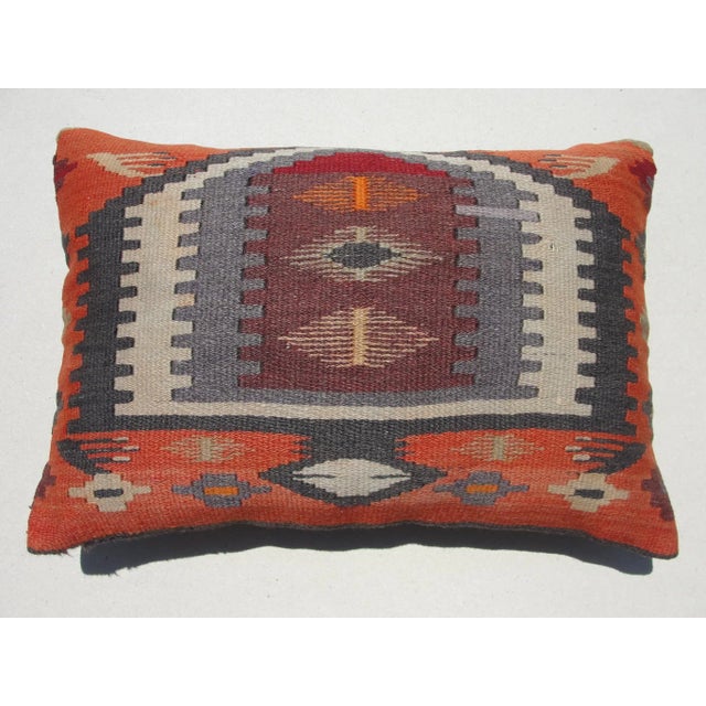 1970s Kilim Rug Pillow Cover For Sale - Image 10 of 10