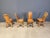 Vintage Brutalist Oak Chairs, 1970s, Set of 4 For Sale - Image 9 of 13