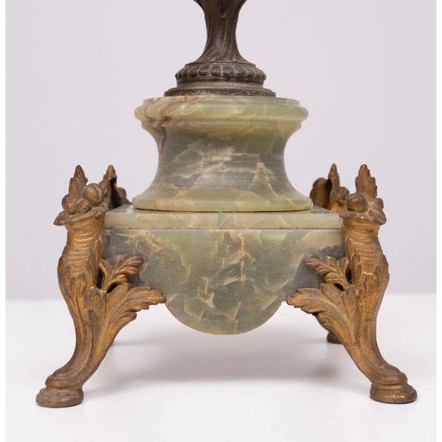 Late 19th Century Louis XVI Candleholders, France, 1880s, Set of 2 For Sale - Image 5 of 11