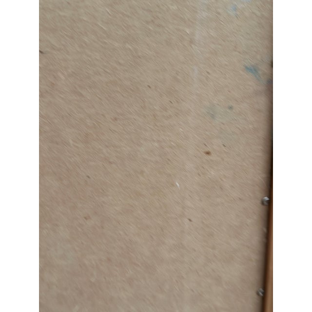 Karl Höglund, Waiter, 1960s, Oil Painting on Panel, Framed For Sale - Image 9 of 14