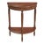 Bellini Demilune Console Table, Medium Brown For Sale