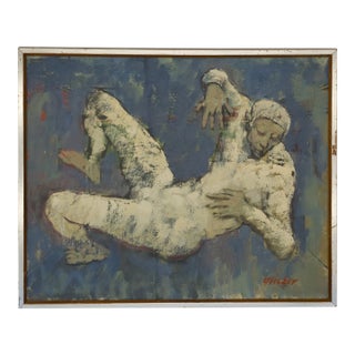 Trapeze Artist - Benjamin Glicker, C. 1930s - 1940s For Sale