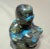 Vintage Hand Carved Natural Labradorite Crystal Stone Buddha Sculpture Statue For Sale - Image 12 of 15