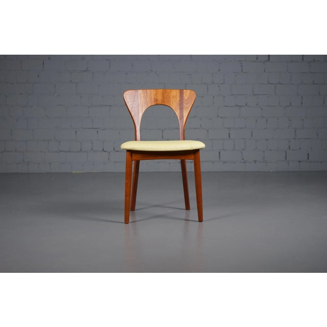 1950s Mid-Century Peter Dining Chairs by Niels Koefoed for Koefoeds Hornslet, 1950s, Set of 6 For Sale - Image 5 of 16