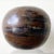 1960s Mid Century Modern Brown Spherical Danish Pottery Vase For Sale - Image 5 of 7