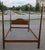 Mid 20th Century Vintage Davis Cabinet Co. Mahogany 4 Poster Queen Size Bed For Sale - Image 5 of 11