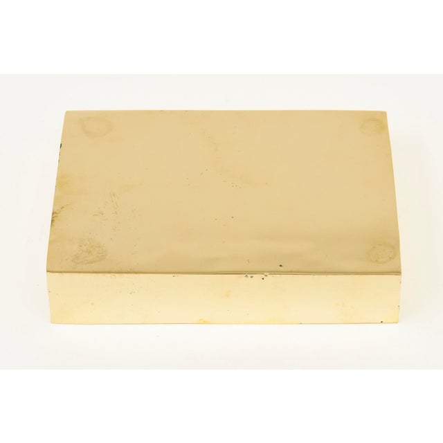 Vintage Brass Armadillo Box, 1970's, Restored For Sale - Image 12 of 12