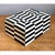 Mid-Century Modern Vintage Black and White Bone Box For Sale - Image 3 of 14