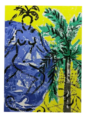 Stefan Szcsezny, Baie des anges, 2001, Serigraph