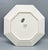 Blue 1970s Chinoiserie Toyo Japan Octagonal Imari-Style Blue and Pink Floral & Bird Platter / Charger For Sale - Image 8 of 14