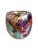 A great vintage signed 1988 John Gerletti colorful hand blown abstract art glass wide mouth contemporary vase. Please see...