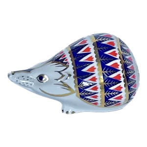 Vintage Royal Crown Derby Porcelain Hedgehog