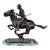 1970s After Frederick Remington “Trooper of the Plains” Lost Wax Bronze Sculpture 1909 For Sale