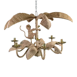 Mario Lopez Torres Single Monkey Chandelier