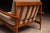 Mid-Century Modern Grete Jalk Armchair in Caviuna & Mushroom Brown Bouclé, Rino Levi, Brazil, 1960s - Lot 491C For Sale - Image 3 of 17