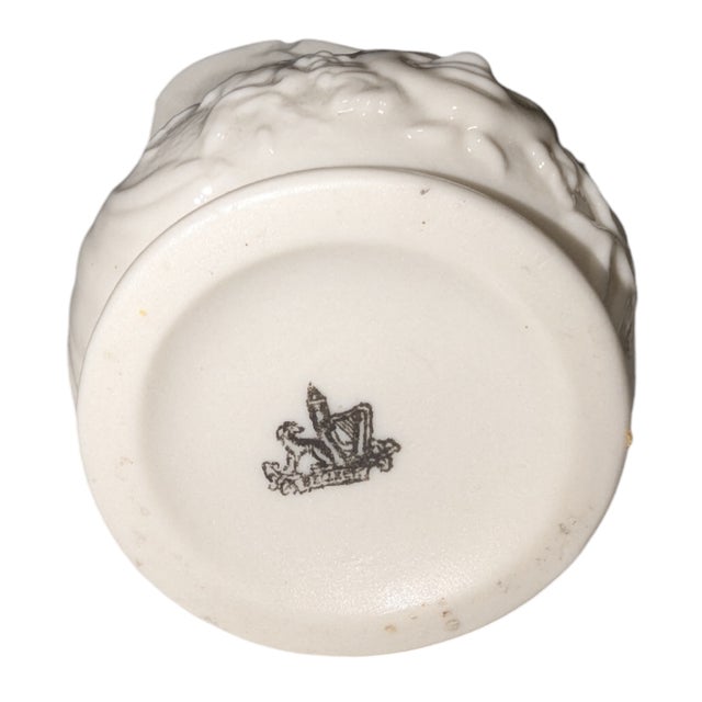 Late 19th Century Belleek Pottery Irish Mask Creamer For Sale In Boston - Image 6 of 7