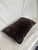 Mid 20th Century Pair of Luxurious Brown Velvet Throw Pillows For Sale - Image 5 of 5