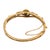 1900-1909 Victorian Emerald Seed Pearl 14k Yellow Gold Bangle For Sale In Los Angeles - Image 6 of 6