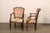 Brown Mid-Century Italian Neoclassical Armchairs For Sale - Image 8 of 11