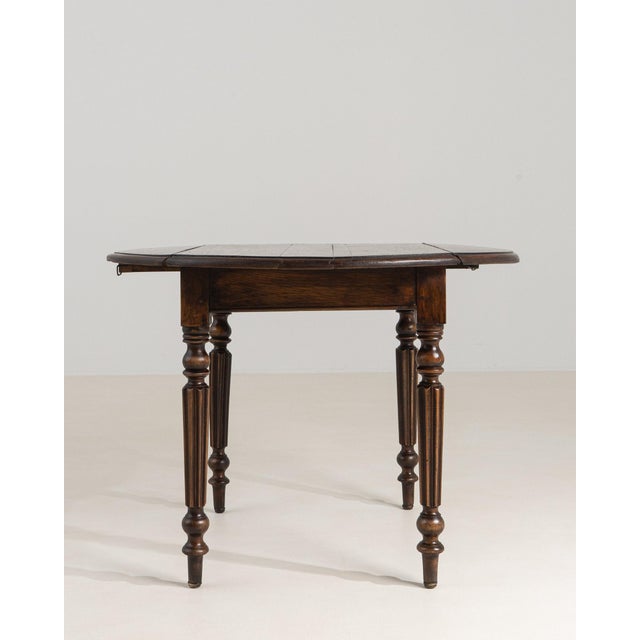 19th Century France Louis XVI Brown Wood Console Table For Sale In Greensboro - Image 6 of 11