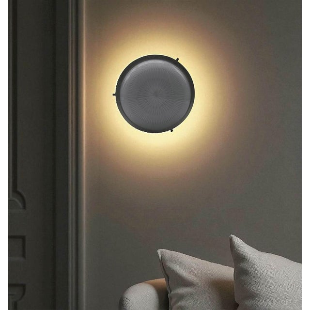 Metal Sigma Wall Lamp by Sergio Mazza for Artemide, Italy, 1960s For Sale - Image 7 of 8