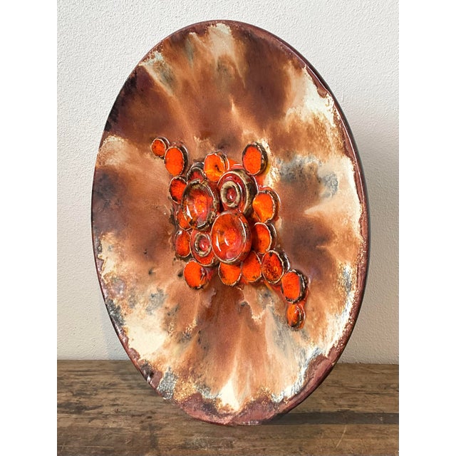 Ceramic Vintage Brueghel Ceramic Plate For Sale - Image 7 of 12