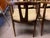 Mid 20th Century Blowing Rock Furniture Set of Six Walnut Wishbone Style Dining Chairs For Sale - Image 4 of 15