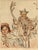 An original c.1936 etching print – Loren Holmwood, Sámi with Reindeer 'Höstflytning', Northern Norway. A compelling...