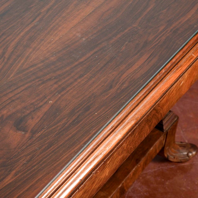 Art Deco Walnut and Briar Table with Extensions For Sale - Image 10 of 18