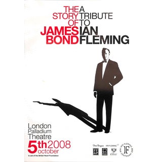 The Story of James Bond - A Tribute to Ian Fleming: London Palladium Theatre 5th October 2008 For Sale